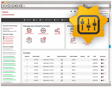 Hosting Control Panel